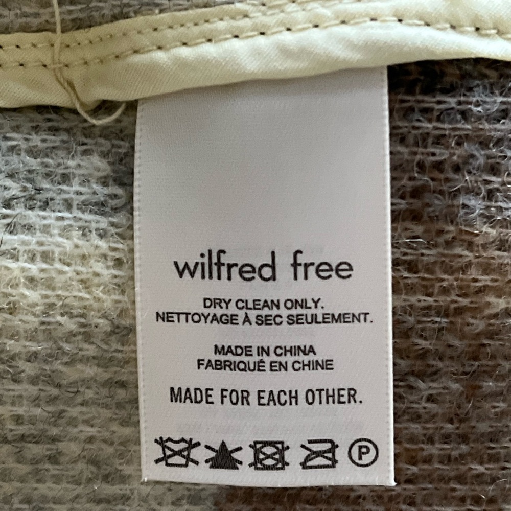 New Aritzia 2XS Wilfred Free The Ganna Long Shirt/Jacket Fall Winter Casual - Picture 9 of 11